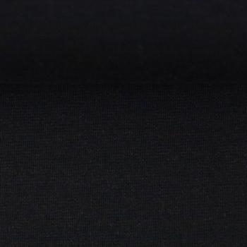 Preview: 40 cm Swafing Vanessa Baumwoll Jersey Uni Schwarz 299